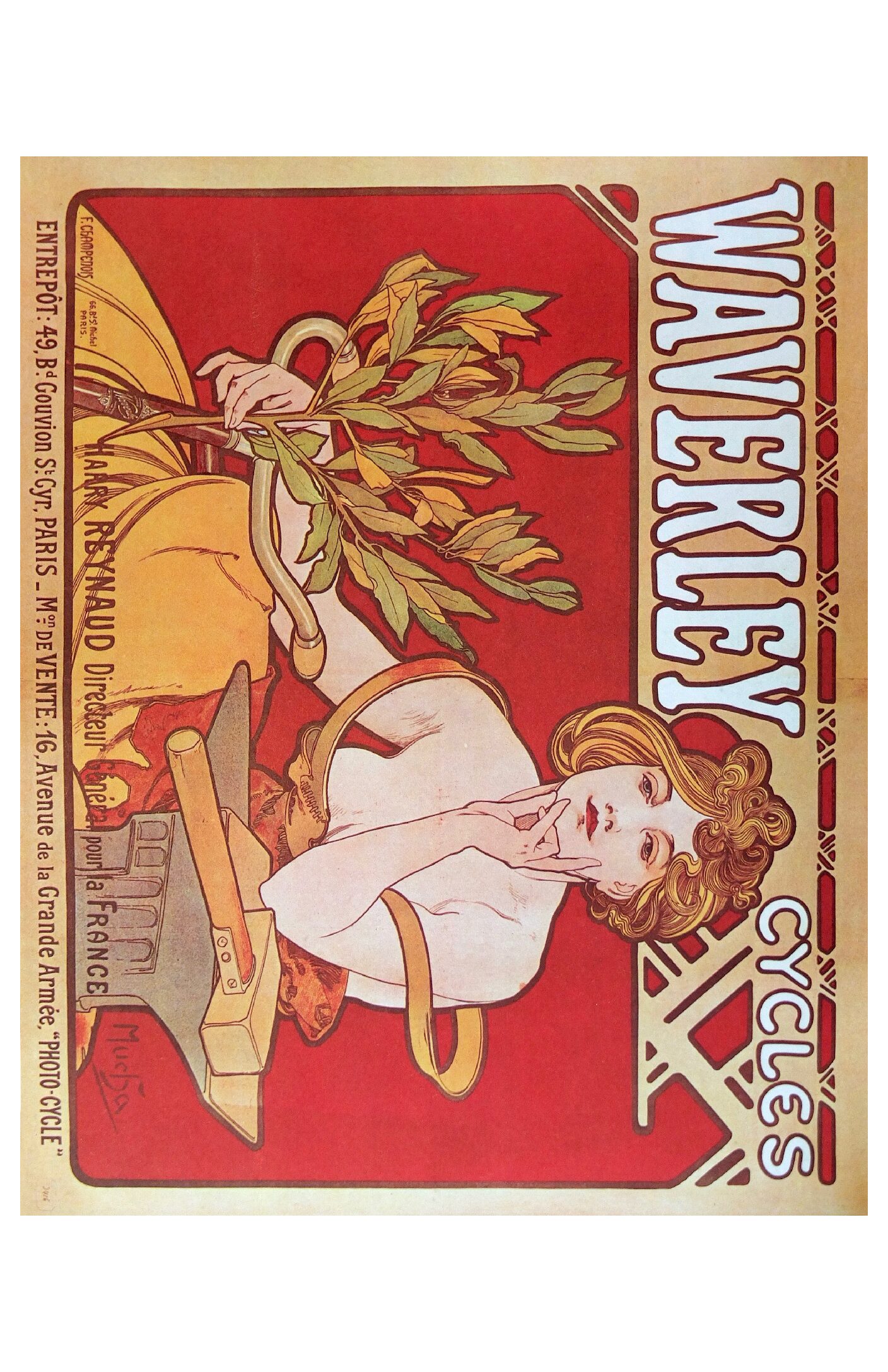 Mucha Waverly Cycles
